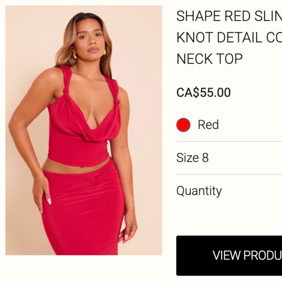 PLT Red Two Piece Set - Picture 1 of 2